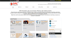 Desktop Screenshot of dpcpneumatics.com